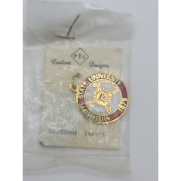 Mississippi University Charm Enameled and Cloisonne - Picture 3 of 4